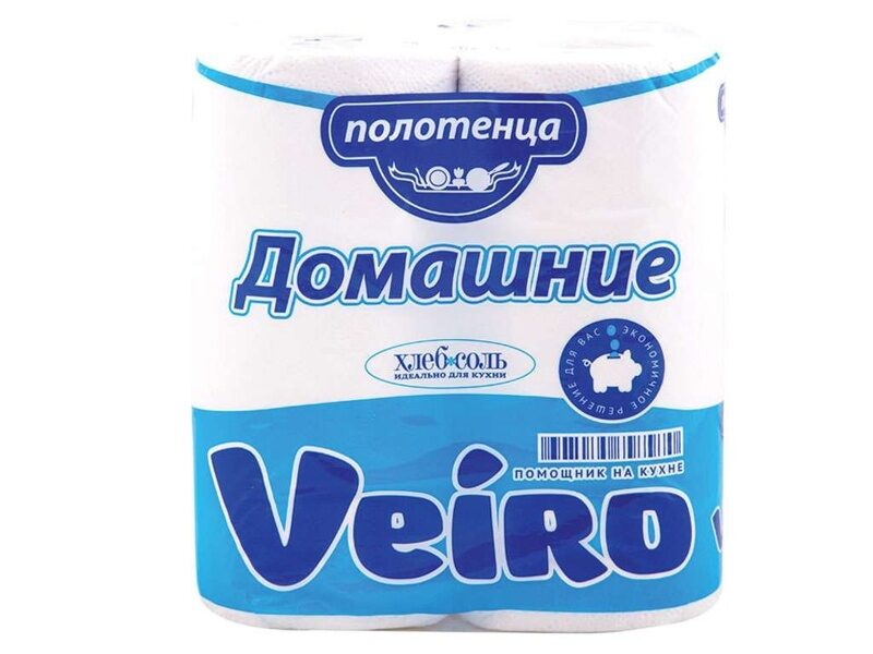 Бумажные полотенца Veiro Classic, 2 слойные