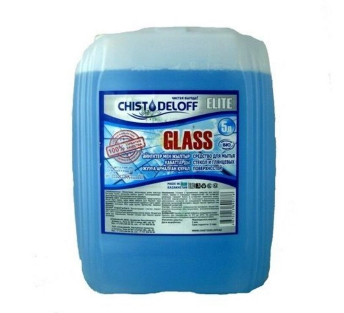 Средство для мытья стеклянных поверхностей Chistodeloff Glass Elite, 5л