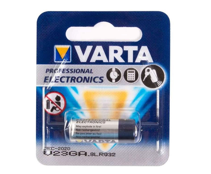 Батарейка VARTA "Lithium" V23GA - 8LR932, 12V (1шт)